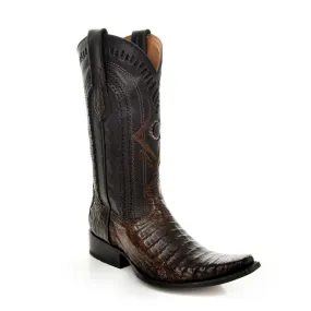 Mens Cuadra Caiman Skin Exotic Cowboy Boots - Stylish Casual Fashion Footwear