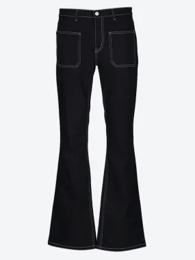 2-pocket bootcut jeans