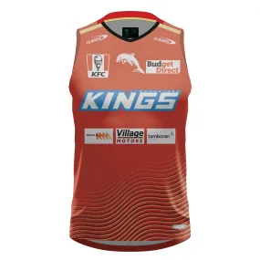 2024 DOLPHINS MENS TRAINING SINGLET RED