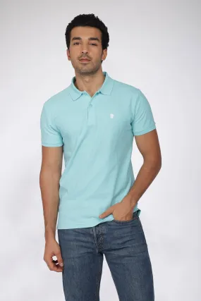 Aqua Blue Polo