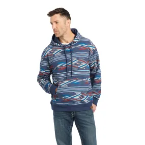 'Ariat' Men's Chimayo Print Hoodie - Multi