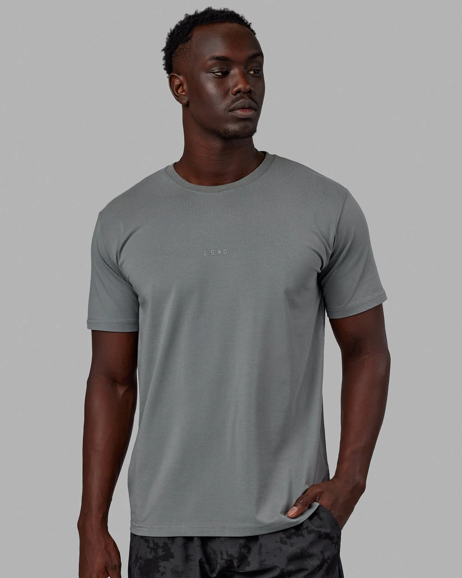 Base FLXCotton Tee - Graphite