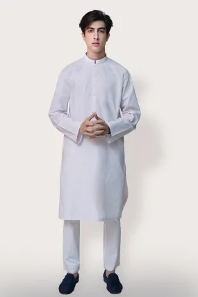 Beige Cotton Kurta