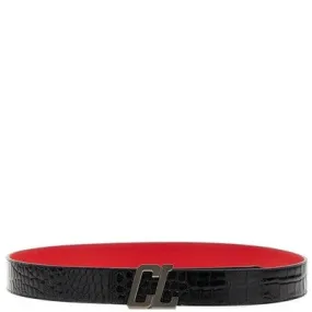 CHRISTIAN LOUBOUTIN 'Happy Rui CL Logo' belt