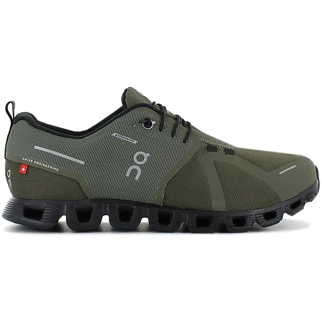 Cloud Waterproof 5.0 Sneakers in Olive Black - Stylish, Durable, and Weather-Resistant Footwear