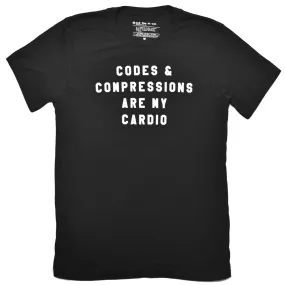 Codes & Compressions Are My Cardio Tee - FINAL SALE