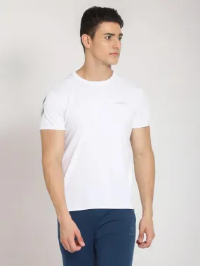 Drake Men Polyester White T-Shirt