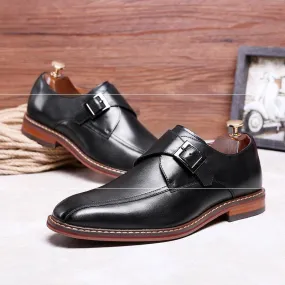 Formal Men's Square Toe Shoes