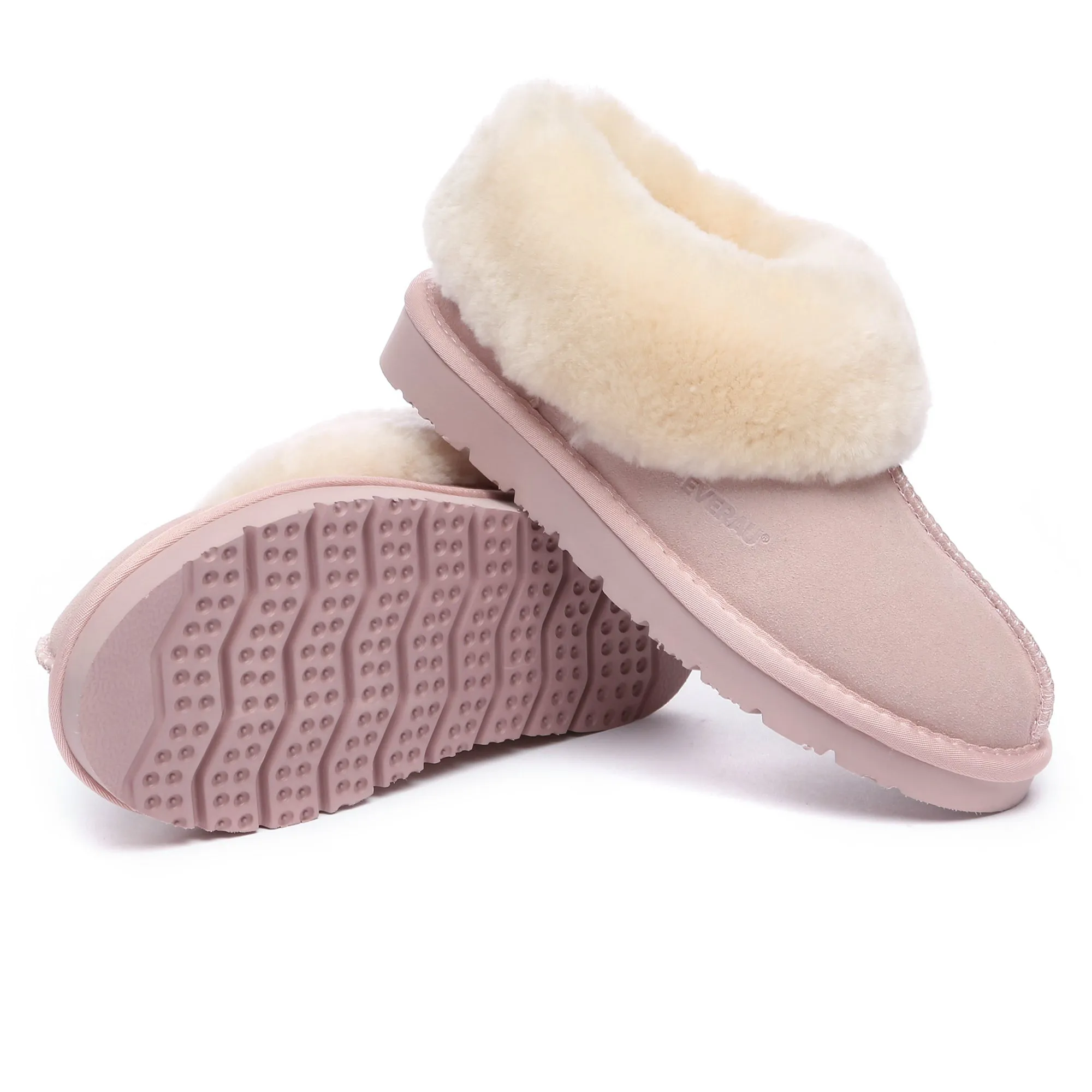 Homey Sheepskin Winter Slippers