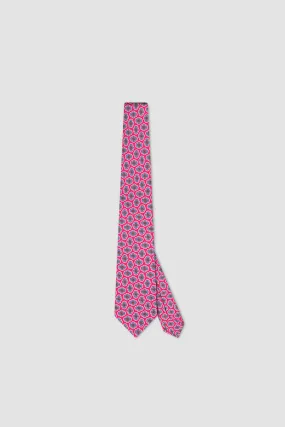 Kiton Pink Silk Tie