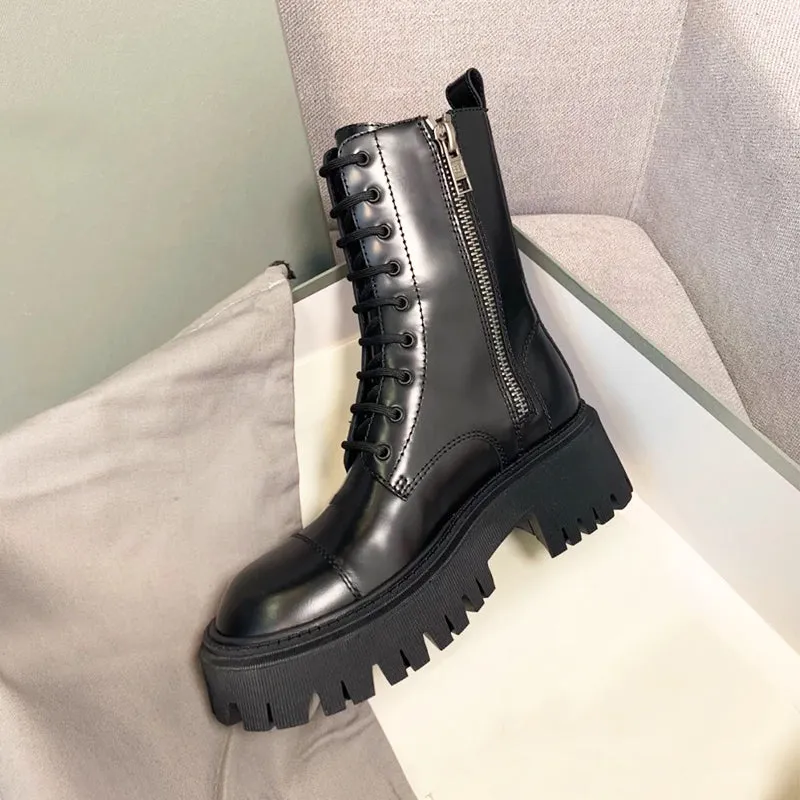 Martin boots female Hip Hop style 2022 new autumn and winter ankle boots