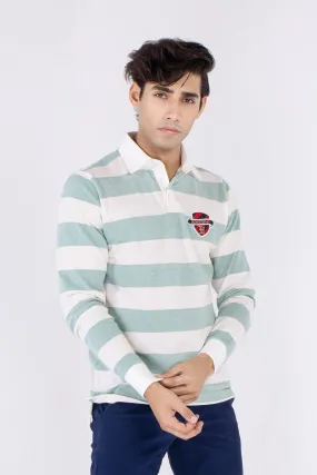 Men's Full Sleeve Fashion Polo