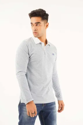 Men's Full Sleeve Fashion Polo