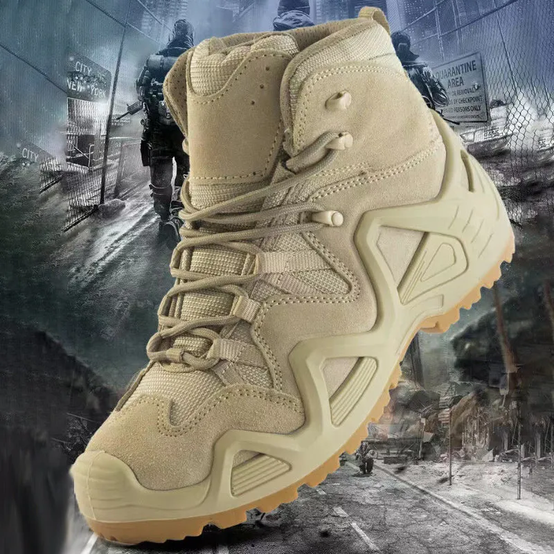 Outdoor Mountaineering Non-slip Hiking Combat Men's Boots