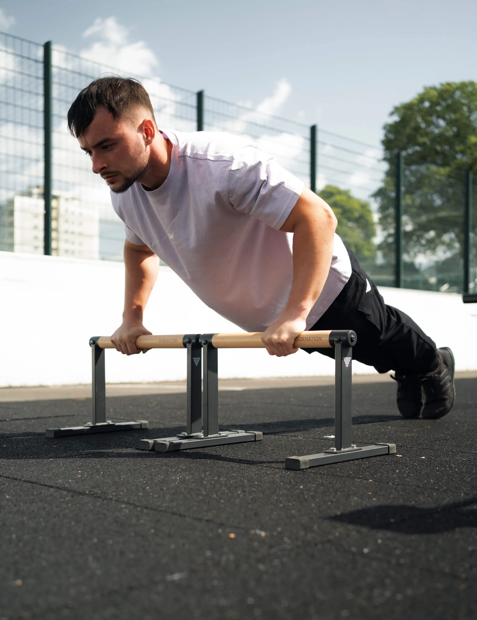 Street Workout Oversized Shirt Men