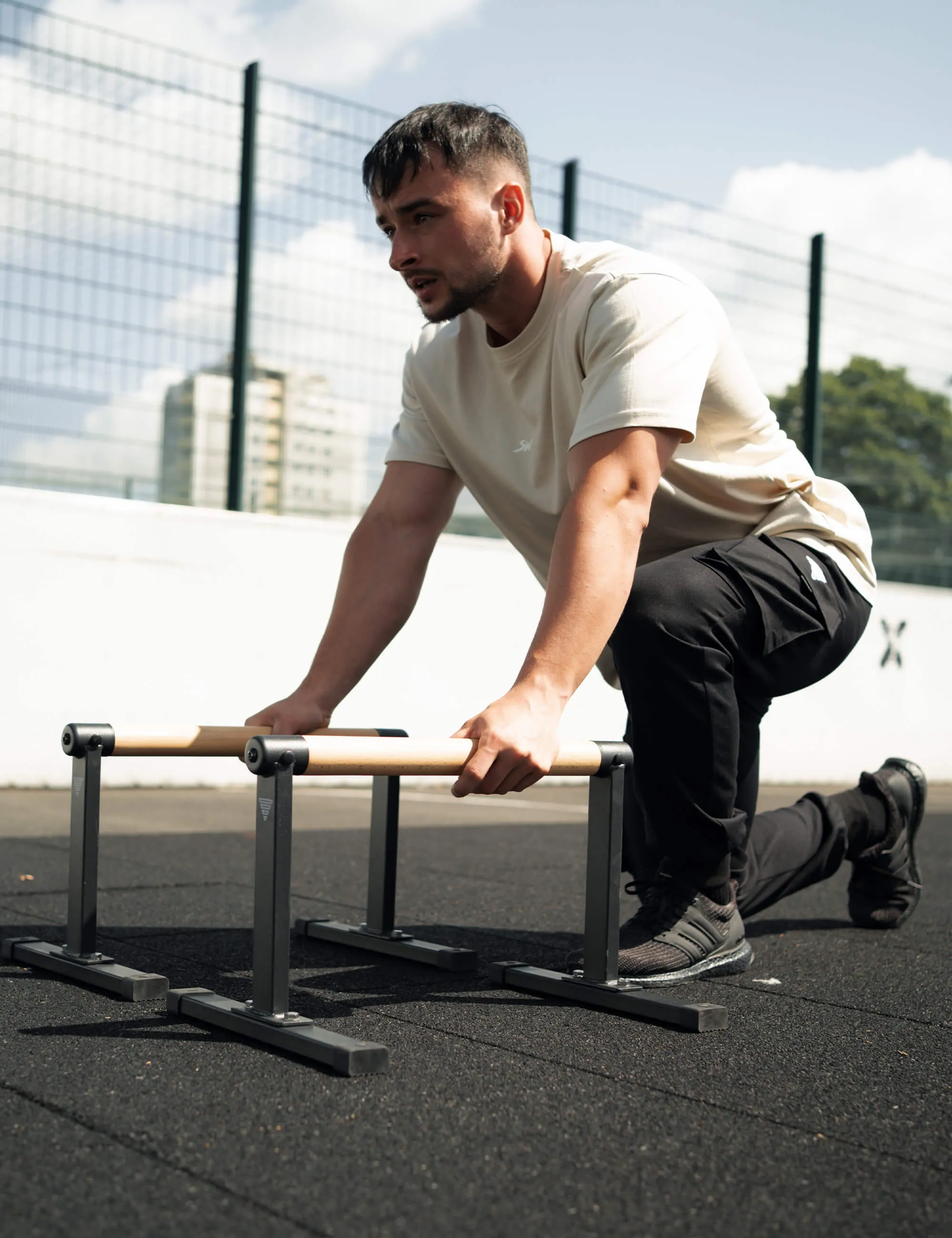 Street Workout Oversized Shirt Men